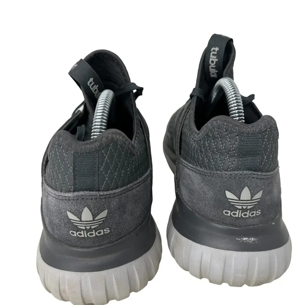 Adidas Tubular Radial Running Shoes Sneakers Low Top BB2399‎ Gray Mens Size 7